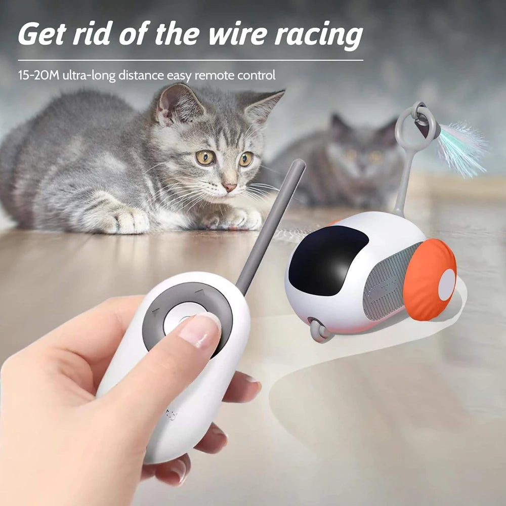 Smart Cat Toy Car Interactive | Lilac Cats