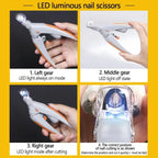 Professional Pet Nail Clipper Scissors With LED | LILAC CLIN