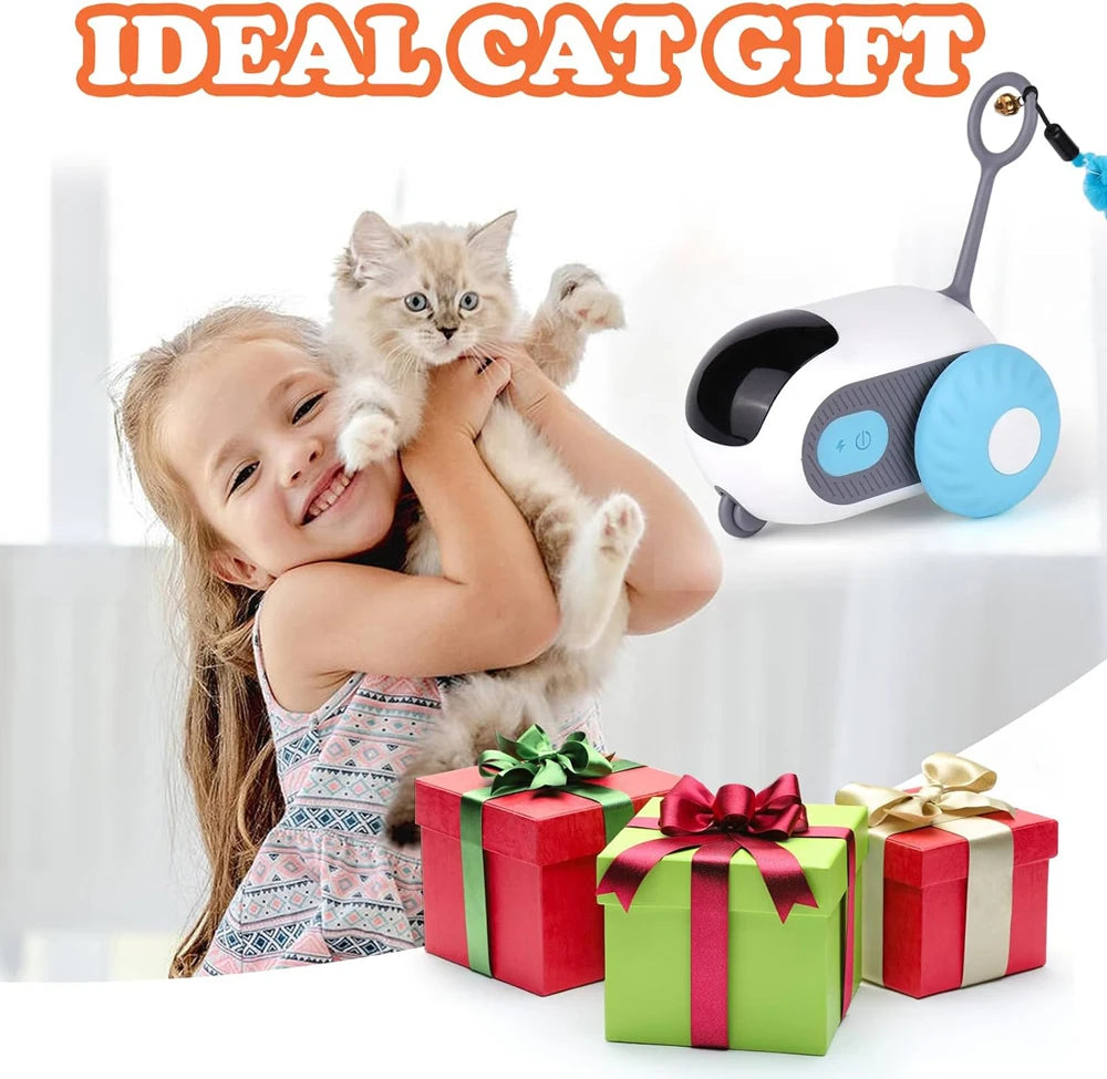 Smart Cat Toy Car Interactive | Lilac Cats