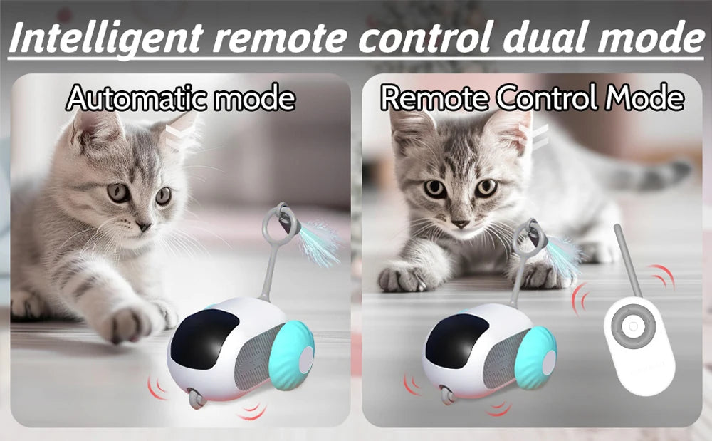 Smart Cat Toy Car Interactive | Lilac Cats