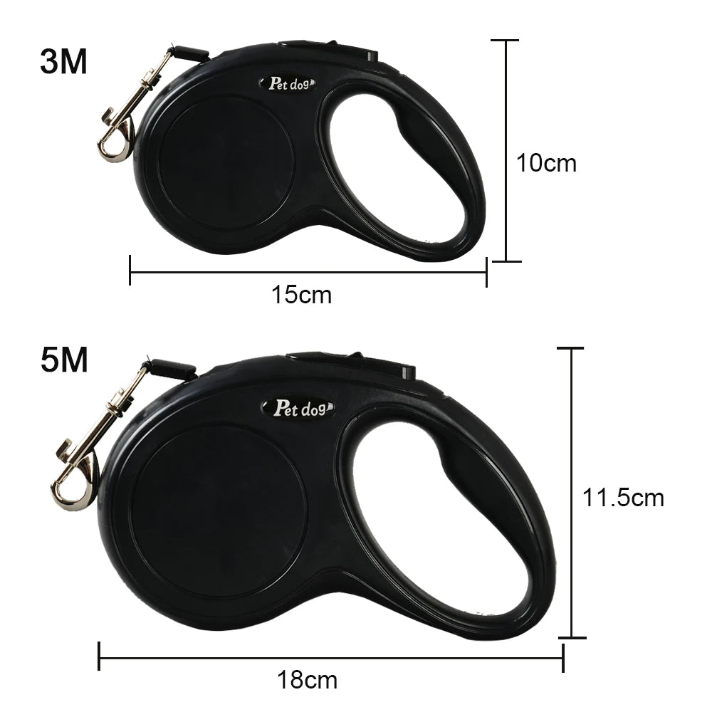 Pet Retractable Dog Leash, Automatic Extendable Pet Lead Rope for Small and Medium Dogs | Lilac Walk