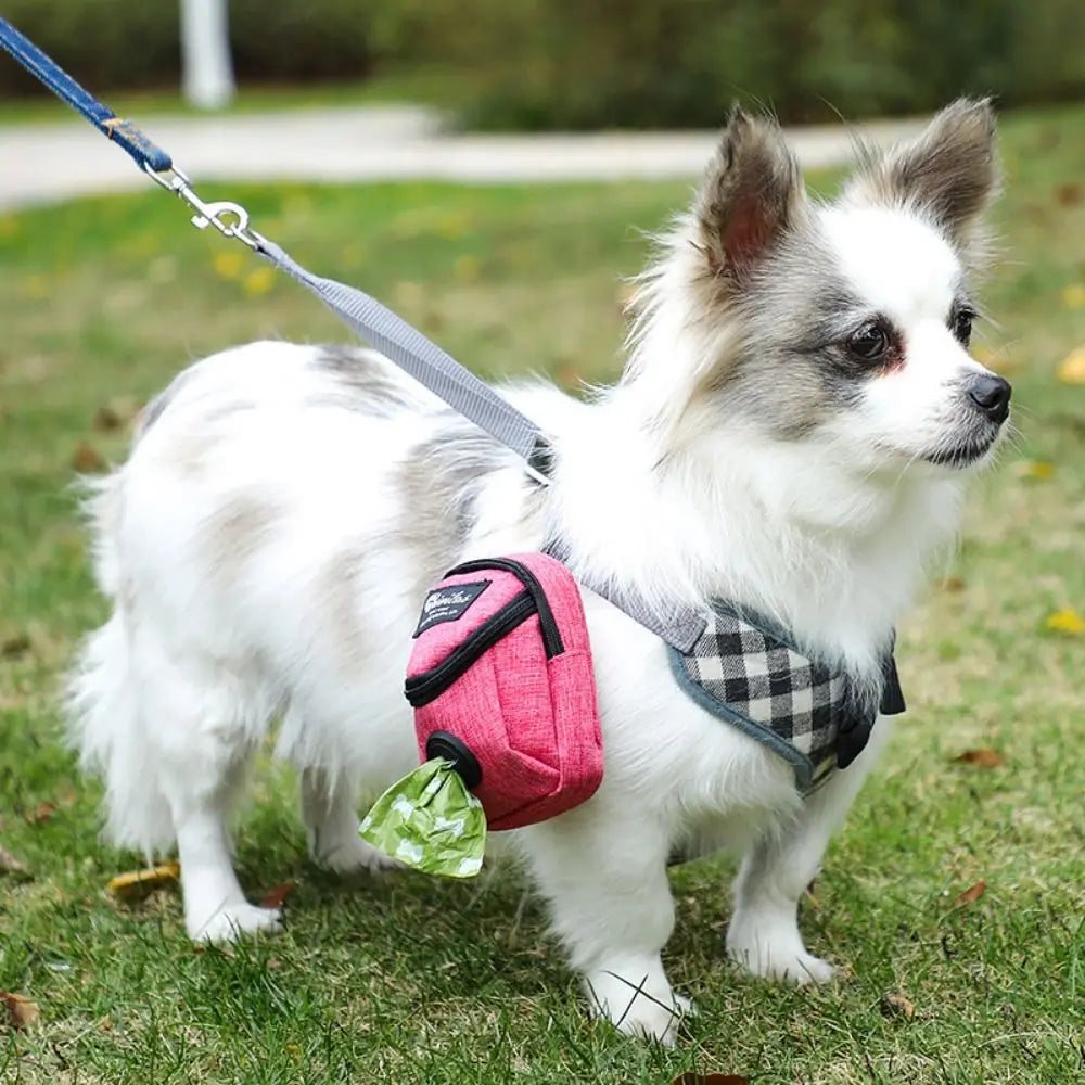 Portable Snack Reward, Dog Poop Bag Dispenser, Dog Treat Pouch, Dog Training. | Lilac Dogs