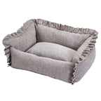 Pet Sofa Bed - Detachable Washable Small Dog and Cat Bed | Lilac Pets