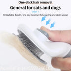 Self-Cleaning Pet Hair Remover Brush | Lilac Pets