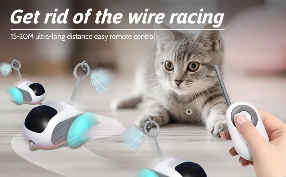 Smart Cat Toy Car Interactive | Lilac Cats