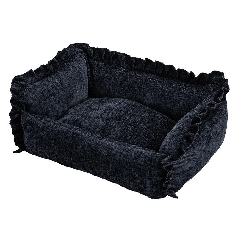 Pet Sofa Bed - Detachable Washable Small Dog and Cat Bed | Lilac Pets