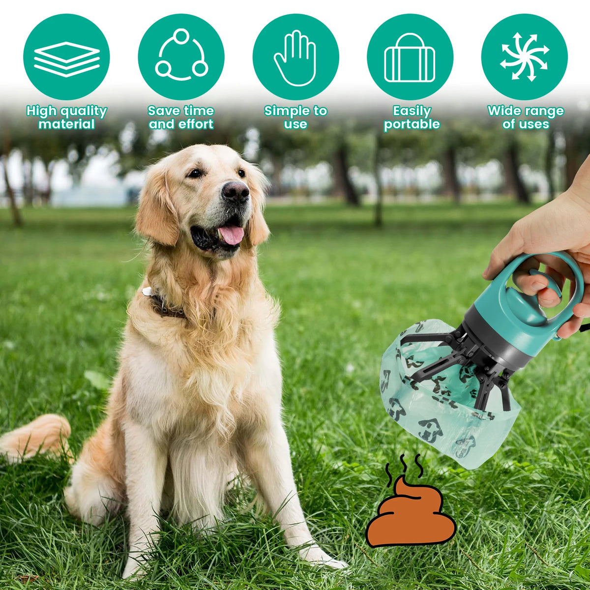 Pet Toilet Portable Outdoor Garbage Bag | Lilac Walk