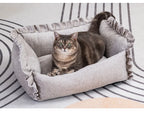 Pet Sofa Bed - Detachable Washable Small Dog and Cat Bed | Lilac Pets