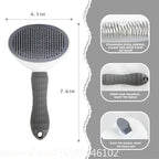 Self-Cleaning Pet Hair Remover Brush | Lilac Pets