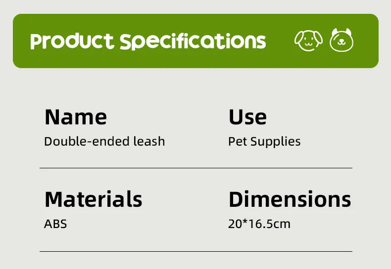 Double-Ended Retractable Pet Leash 8m Reflective Nylon Webbing 360° | Lilac Walk