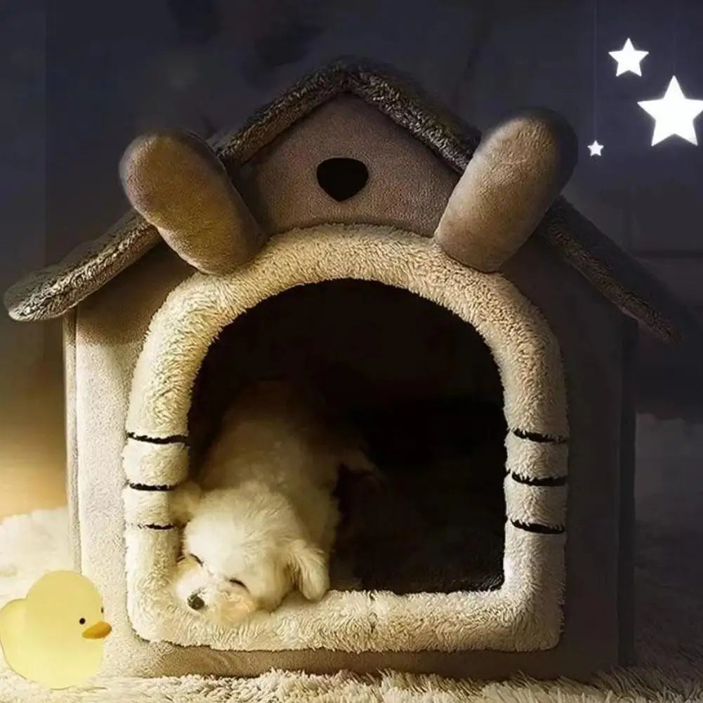 Thickened Pet Warm House | Lilac Pets