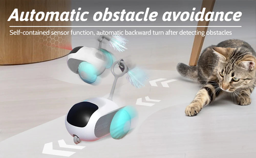 Smart Cat Toy Car Interactive | Lilac Cats