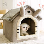 Winter Warm Foldable Pet House | Lilac Acessories