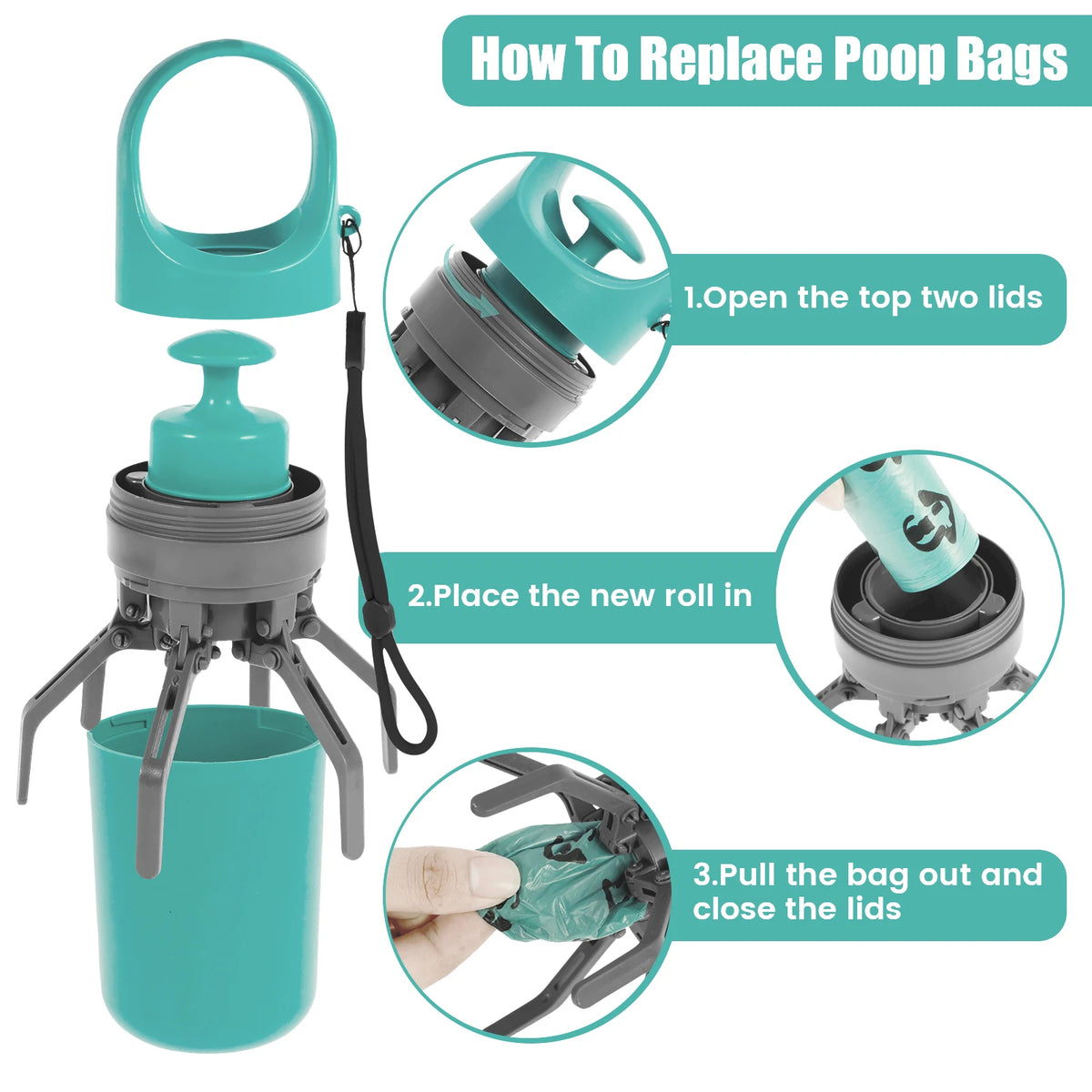 Pet Toilet Portable Outdoor Garbage Bag | Lilac Walk