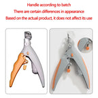 LED Light Pet Nail Clippers - Great for Trimming Cat and Dog Nails and Claws, 5x Magnification | Lilac Pets