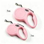 Pet Retractable Dog Leash, Automatic Extendable Pet Lead Rope for Small and Medium Dogs | Lilac Walk