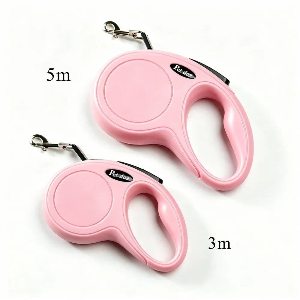 Pet Retractable Dog Leash, Automatic Extendable Pet Lead Rope for Small and Medium Dogs | Lilac Walk
