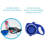 Pet Leash Multifunctional Retractable Water Storage Dog Leash 4 And 1 Adjustable | Lilac Walk