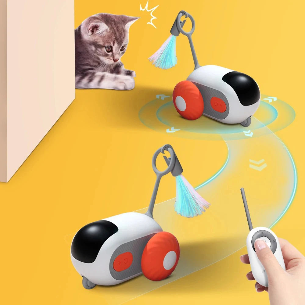 Smart Cat Toy Car Interactive | Lilac Cats