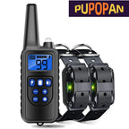 Electric Dog Training Collar Detachable Bark  Rechargeable Anti Barking With pet clicker | Lilac Training
