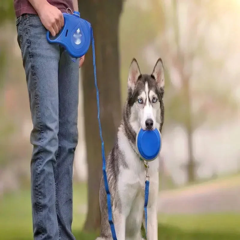 Pet Leash Multifunctional Retractable Water Storage Dog Leash 4 And 1 Adjustable | Lilac Walk