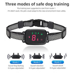 Smart Automatic Anti Barking Dog Collar HD Digital Display IP67 | Lilac training
