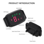 Smart Automatic Anti Barking Dog Collar HD Digital Display IP67 | Lilac training