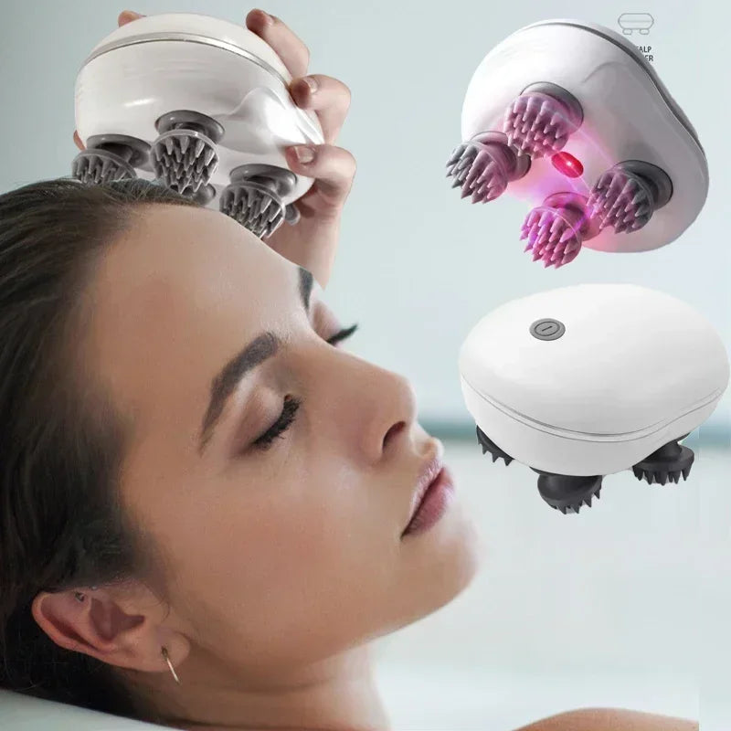 Electric Scalp Head Massager | Lilac Pets