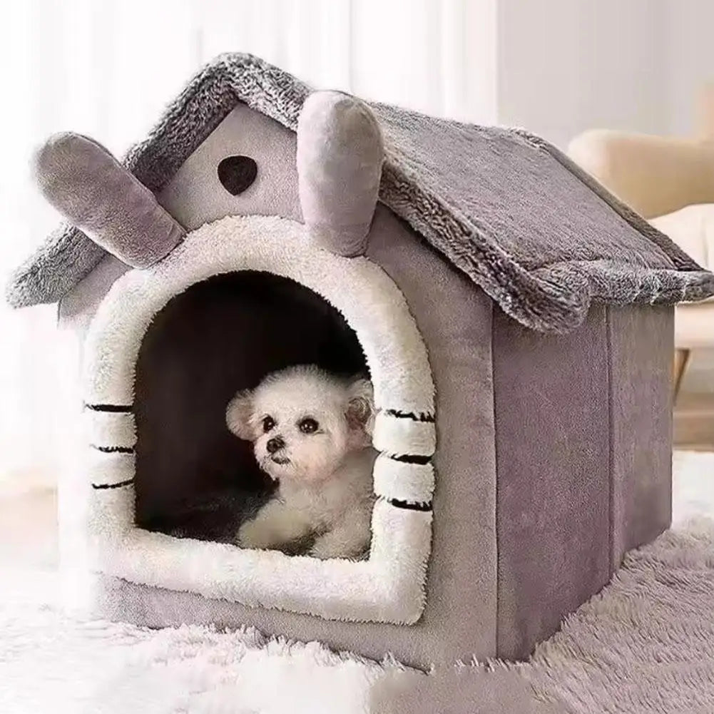 Thickened Pet Warm House | Lilac Pets