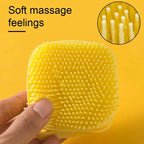 Soft Silicone Dog Cat Brush Pet Shampoo Massager Bath Brush | Lilac Pets