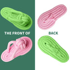 Dog Chewing Toy Cotton Slipper Rope Toy | Lilac Toys