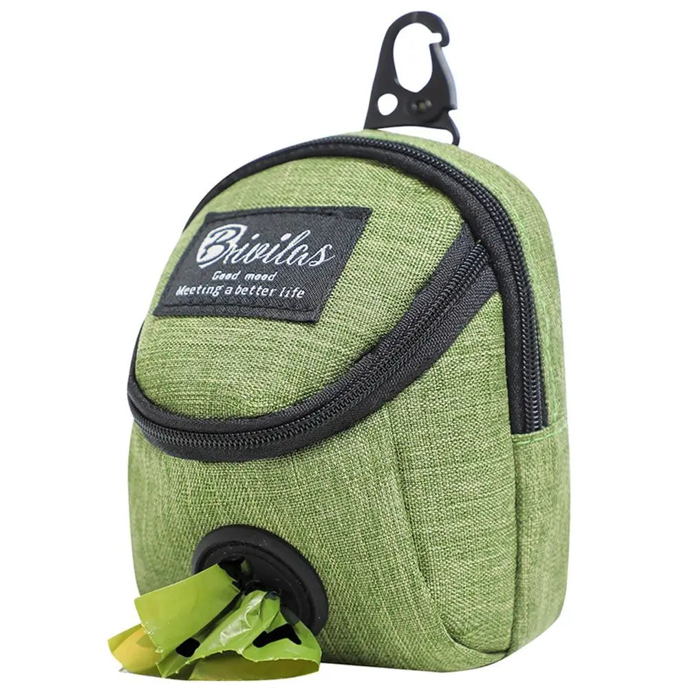 Portable Snack Reward, Dog Poop Bag Dispenser, Dog Treat Pouch, Dog Training. | Lilac Dogs
