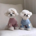 Love Winter Warm Pet Dog Clothes Cute Love Bear Teddy | Lilac Style