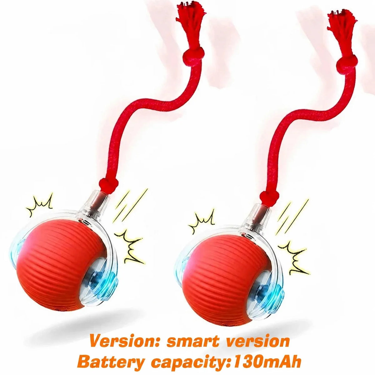 New Dog Interactive Ball Toy,Automatic Rolling Dog Ball Rechargeable,Smart Puppy Interactive Toy,Intelligent Balls Toy for Dogs | Lilac Dogs