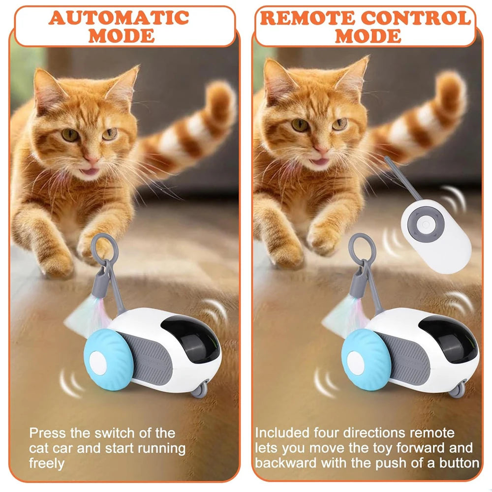 Smart Cat Toy Car Interactive | Lilac Cats