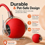 New Dog Interactive Ball Toy,Automatic Rolling Dog Ball Rechargeable,Smart Puppy Interactive Toy,Intelligent Balls Toy for Dogs | Lilac Dogs