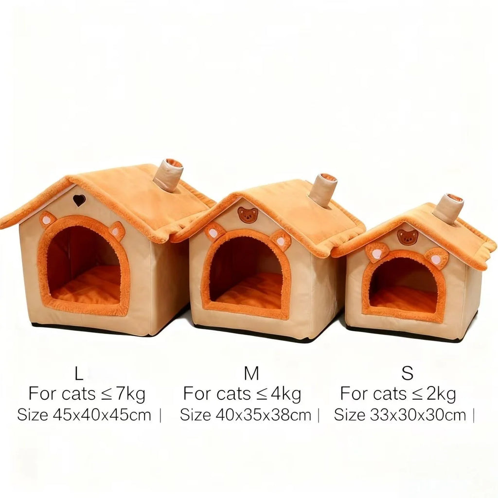 House Style Pet Bed for Small Dogs & Cats | Lilac Pets