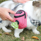 Portable Snack Reward, Dog Poop Bag Dispenser, Dog Treat Pouch, Dog Training. | Lilac Dogs