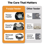4.5L Smart Automatic Cat Feeder, App Remote Control Timed Pet Feeder for Cats & Dogs | Lilac pets