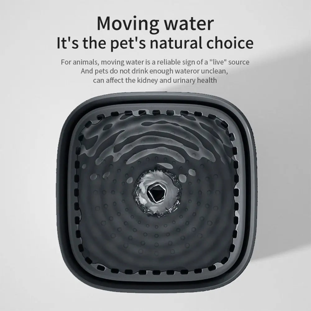 3L Cat Water Fountain Auto Recirculate Filter | Lilac Fountain