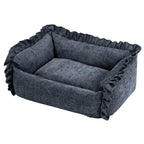 Pet Sofa Bed - Detachable Washable Small Dog and Cat Bed | Lilac Pets