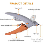 LED Pet Nail Clipper Professional | Lilac Pets
