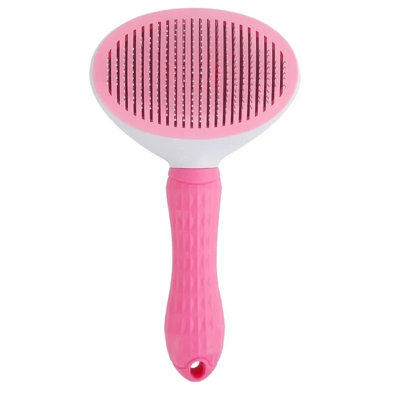 Self-Cleaning Pet Hair Remover Brush | Lilac Pets