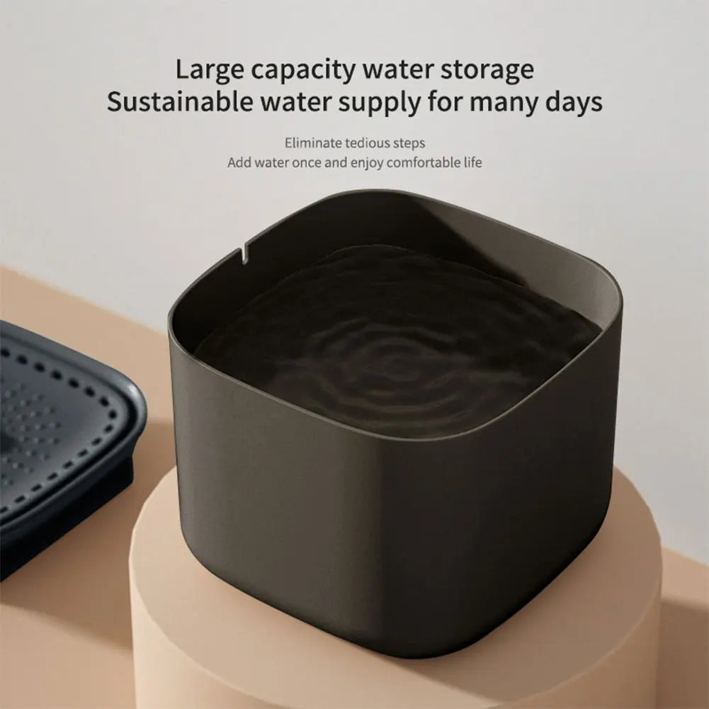 3L Cat Water Fountain Auto Recirculate Filter | Lilac Fountain