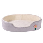 Winter Warm Detachable Dog Bed Elastic Round | Lilac Dogs