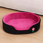 Winter Warm Detachable Dog Bed Elastic Round | Lilac Dogs