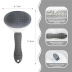 Self-Cleaning Pet Hair Remover Brush | Lilac Pets