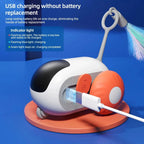 Smart Cat Toy 2 Modes Automatic Moving Remote Controlled | Lilac Cats