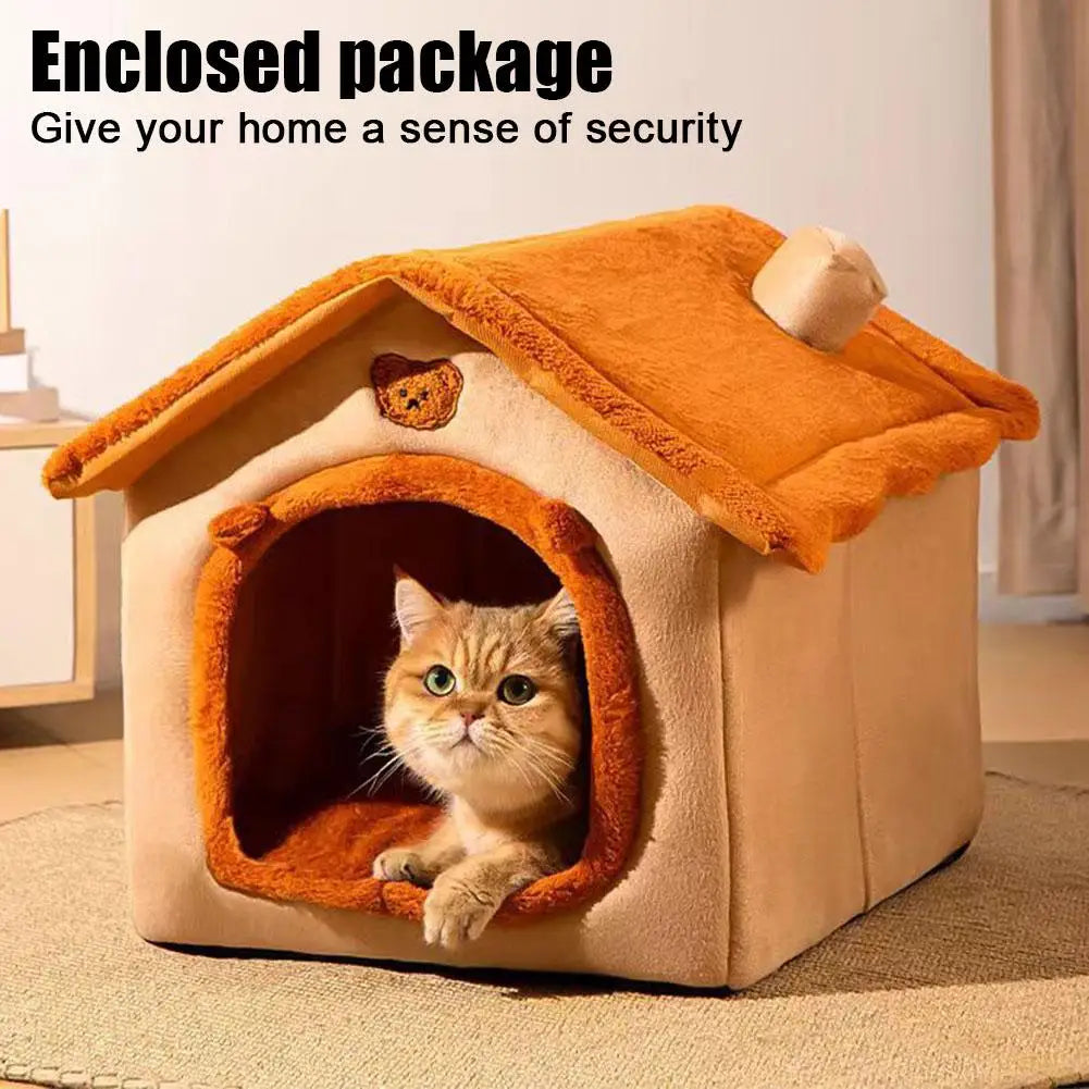 Thickened Pet Warm House | Lilac Pets