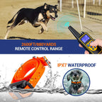 Electric Dog Training Collar Detachable Bark  Rechargeable Anti Barking With pet clicker | Lilac Training